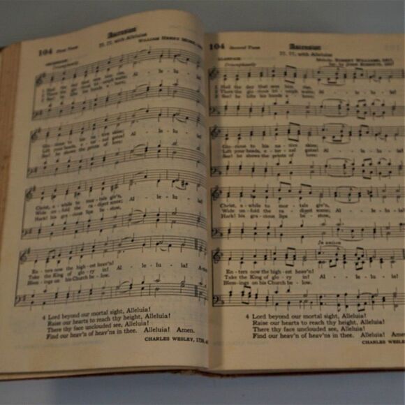 Hymnal of the Protestant Episcopal Church 1940 The Church Pension Fund - Picture 9 of 12
